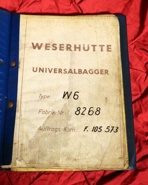 Weserhütte W6 Bagger
