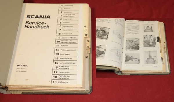 Werkstatthandbuch SCANIA LKW