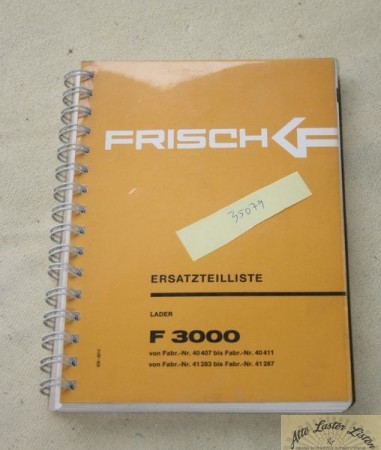 FRISCH Lader F 3000
