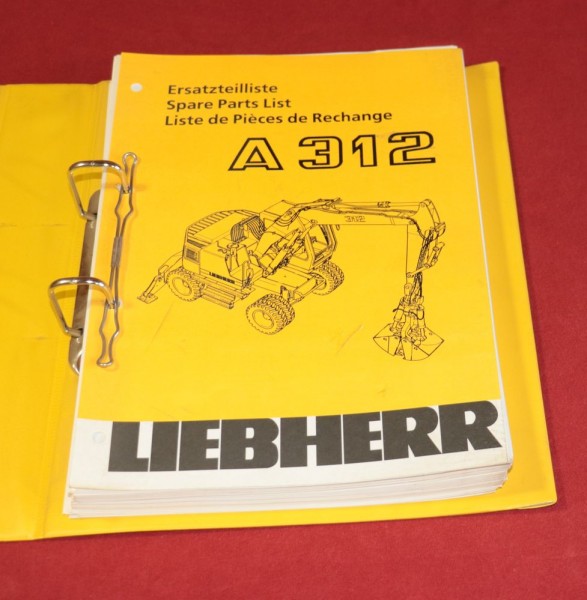 Liebherr A 312 Bagger