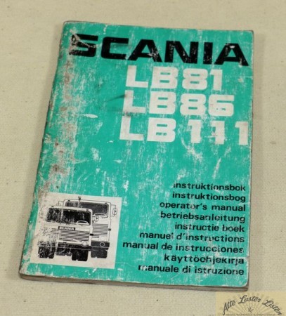 SCANIA LB 81 , LB 86 , LB 111