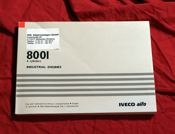 Iveco aifo 8001 Motoren