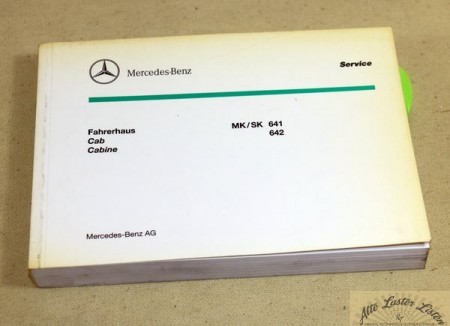 Fahrerhaus Mercedes LKW Type MK, SK 641, 642