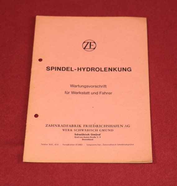 ZF Spindel Hydro Lenkung