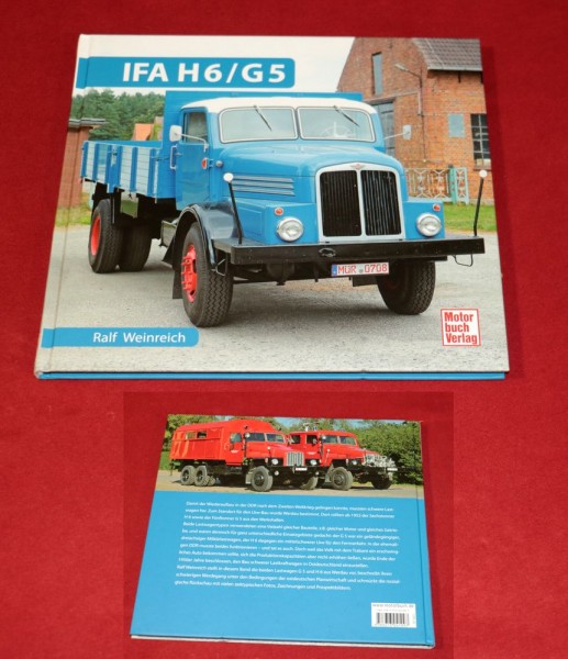 Buch IFA H6 , G5 LKW aus Werdau