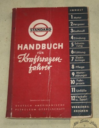 Handbuch für Kraftwagenfahrer , 1937