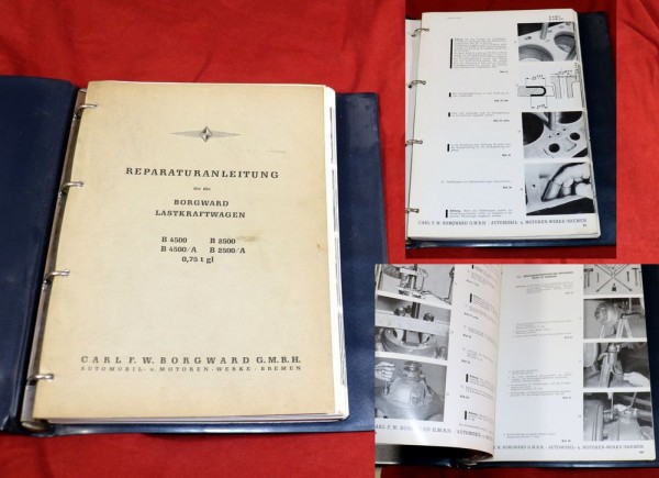 Borgward LKW Werkstatthandbuch B 2000 - 4500