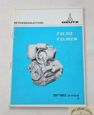Deutz Motor F 2 L 912 / W