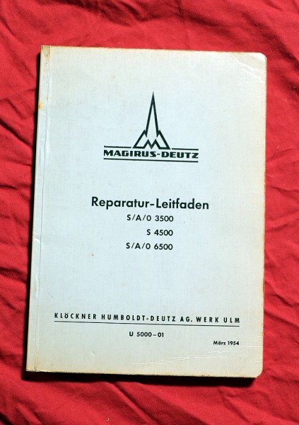 Magirus Deutz 3500, 4500, 6500 Reparaturhandbuch