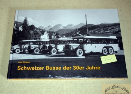 Schweizer Busse der 30er Jahre , Jürg Biegger