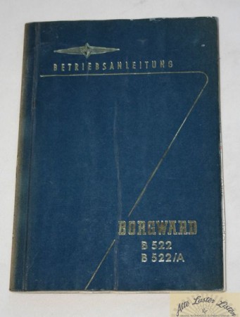 Borgward B 522 , B 522 A