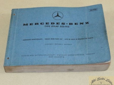 Mercedes LP , LAP 1113 ( 322 ) Fahrgestell