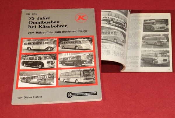 75 Jahre Omnibusbau bei Kässbohrer, 1911 - 1986 Setra