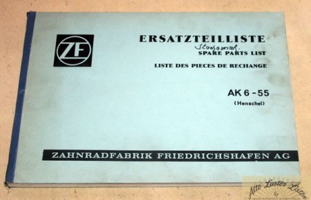 ZF AK 6 - 55 Henschel