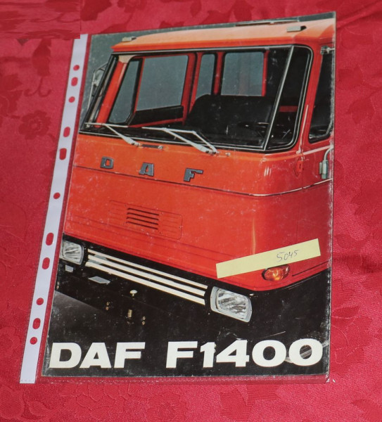 DAF F 1400 , LKW Prospekt