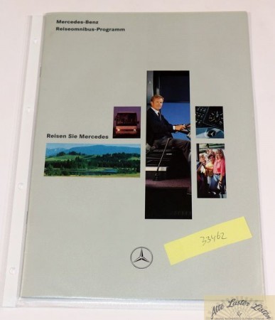 Prospekt Mercedes Reiseomnibus Programm