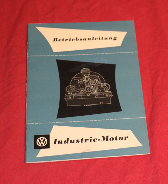 VW Industriemotor Typ 122 , Anleitung