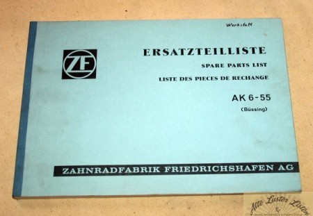 ZF AK 6 - 55 Büssing