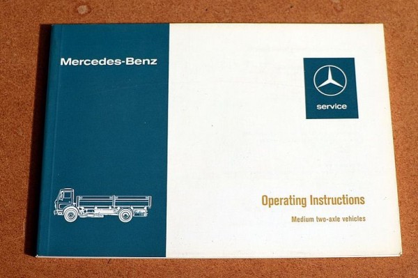 Operating Instructions Mercedes 1013, 1017, 1217, 1413, 1617