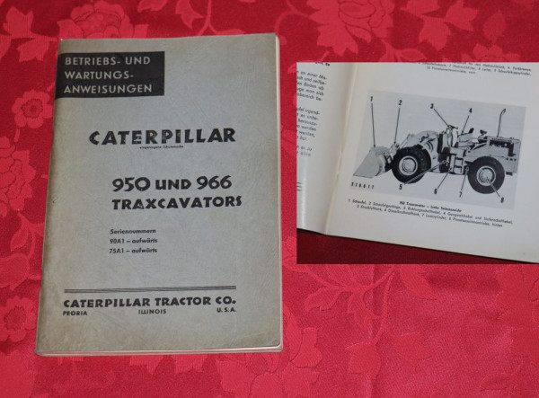 CATERPILLAR 950 , 966 Traxcavator